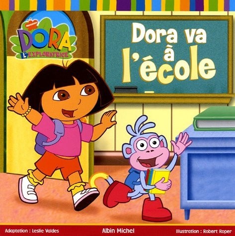 Dora va à l'école - Click to enlarge picture.
