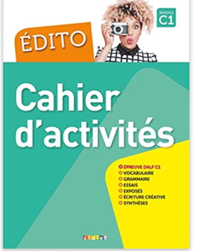 Edito C1 Edition Didier 2018 - Cahier d'activités