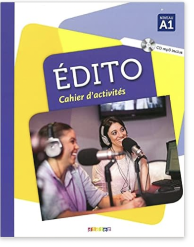 Edito A1 - Cahier d'activités - Ed.2016