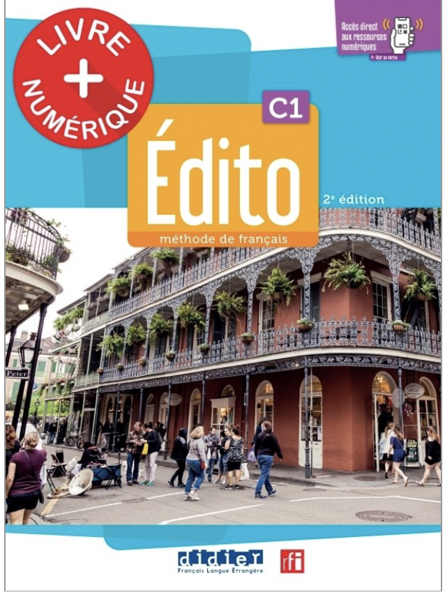 Edito C1 - Méthode - Ed.2024