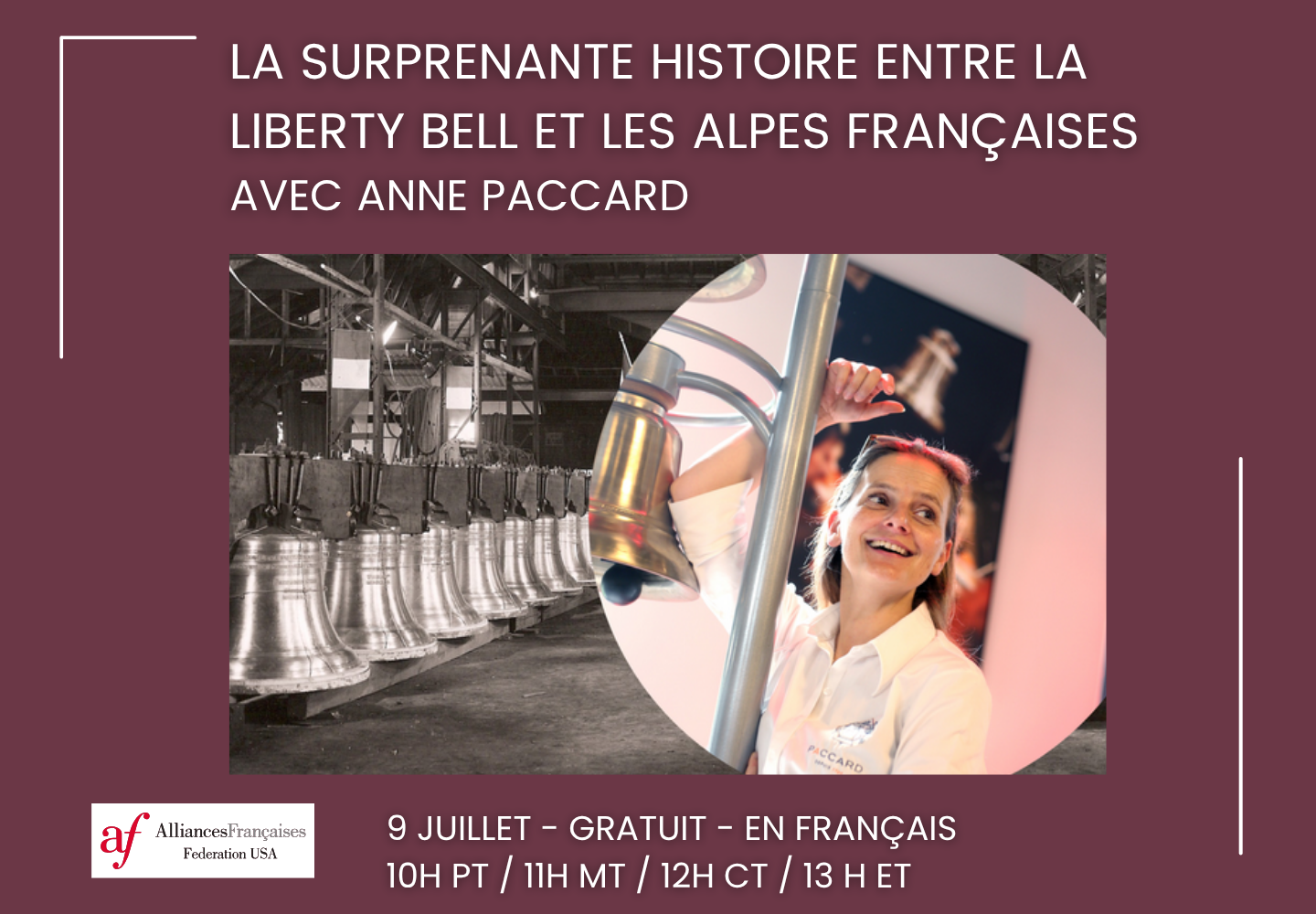 La surprenante histoire entre la Liberty Bell et les Alpes françaises