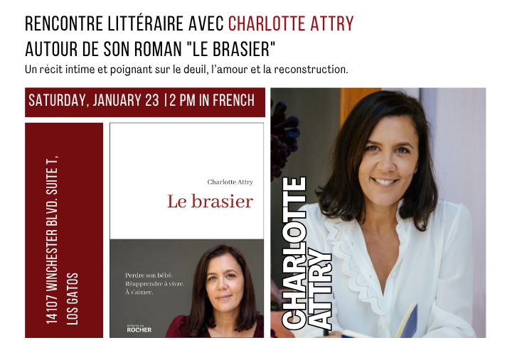 Rencontre littéraire avec Charlotte Attry autour de son roman "Le Brasier"