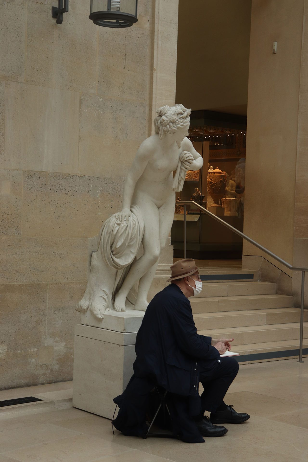 At the louvre - By Alejandro Ramirez G