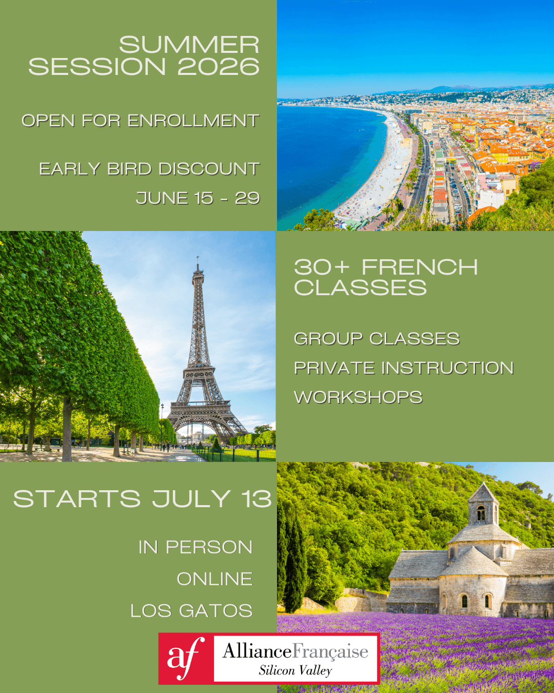 Spring session French classes