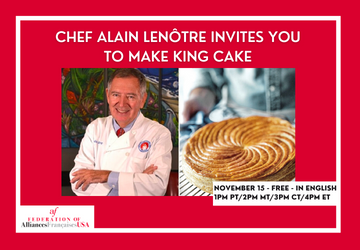 Chef Alain Lenôtre makes a King Cake