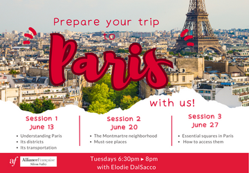 Prepare your trip to Paris with us!