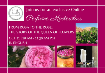 Perfume Masterclass : From Rosa to Rose