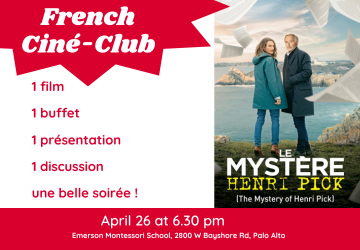 Ciné-Club: Le Mystère Henri Pick / The Mystery of Henri Pick (2019)