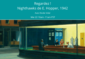 Regardez ! Nighthawks de E. Hopper, 1942