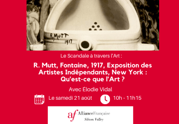 Le Scandale à travers l'Art - R. Mutt, Fontaine, 1917, Exposition des Artistes Indépendants, New York : Qu'est-ce que l'Art ?